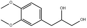 3-(3,4-二甲氧基苯基)丙烷-1,2-二醇 结构式