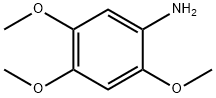 2,4,5-三甲氧基苯胺 结构式