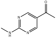 Ethanone, 1-[2-(methylamino)-5-pyrimidinyl]- (9CI) 结构式