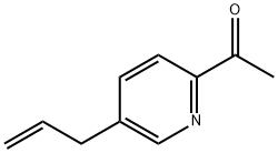 Ethanone, 1-[5-(2-propenyl)-2-pyridinyl]- (9CI) 结构式