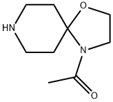 1-Oxa-4,8-diazaspiro[4.5]decane,  4-acetyl-  (9CI) 结构式