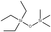 1,1,1-三乙基-3,3,3-三甲基二硅氧烷 结构式