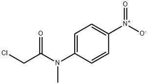 2-氯-N-甲基-N-(4-硝基苯基)乙酰胺 结构式