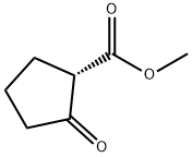 Cyclopentanecarboxylic acid, 2-oxo-, methyl ester, (1S)- (9CI) 结构式