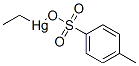 Ethyl(4-methylphenylsulfonyloxy)mercury(II) 结构式