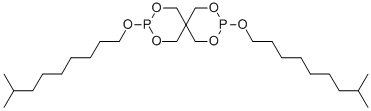 二亚磷酸季戊四醇二异癸酯 结构式