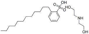 十二烷基苯磺酸DEA盐 结构式