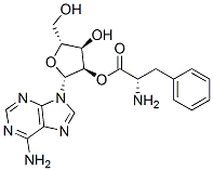 2'-O-L-phenylalanyladenosine 结构式