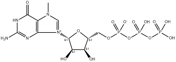 7-methylguanosine triphosphate 结构式