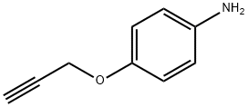 4-氨基苯基炔丙醚 结构式