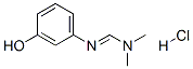 N'-(3-hydroxyphenyl)-N,N-dimethylformamidine monohydrochloride  结构式