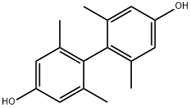 3,3',5,5'-四甲基-4,4'-二羟基联苯 结构式