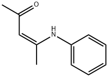4-苯氨基-3-戊烯-2-酮 结构式