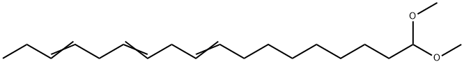 9,12,15-Octadecatrienal dimethyl acetal 结构式