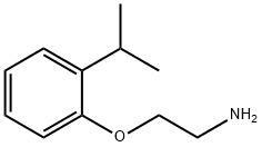 2-(2-异丙基苯氧基)乙-1-胺 结构式