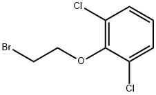 2-(2-溴乙氧基)-1,3-二氯苯 结构式