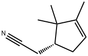 (R)-2,2,3-trimethylcyclopent-3-ene-1-acetonitrile 结构式