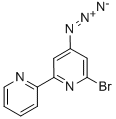 6-BROMO-4-AZIDO-2,2'-BIPYRIDINE 结构式