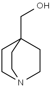 奎宁环-4-甲醇 结构式