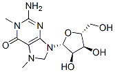 1,7-dimethylguanosine 结构式