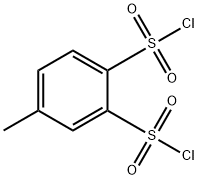 Toluene-3,4-disulfonyl chloride 结构式
