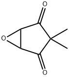 6-Oxabicyclo[3.1.0]hexane-2,4-dione,  3,3-dimethyl- 结构式