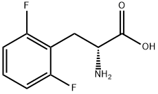 2,6-二氟-D-苯丙氨酸 结构式