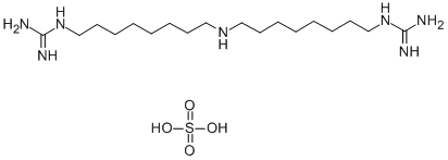 Guanoctine sesquisulphate 结构式