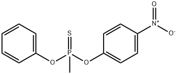 methyl-(4-nitrophenoxy)-phenoxy-sulfanylidene-phosphorane 结构式