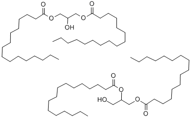二棕榈酸甘油酯 结构式