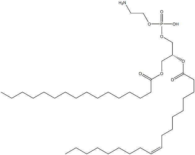 (2R,9Z)-1-(((2-Aminoethoxy)(hydroxy)phosphoryl)oxy)-3-(palmitoyloxy)propan-2-yloleate