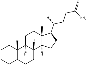 Cholan-24-amide 结构式