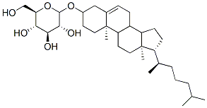 cholesteryl glucoside 结构式