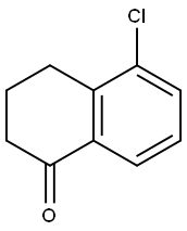 5-氯-Α-四氢萘酮 结构式