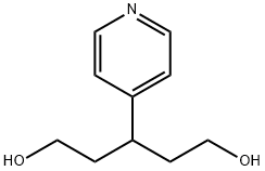 3-(吡啶-4-基)戊烷-1,5-二醇 结构式