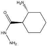 Cyclohexanecarboxylic  acid,  2-amino-,  hydrazide,  (1R,2R)-(-)-  (8CI) 结构式