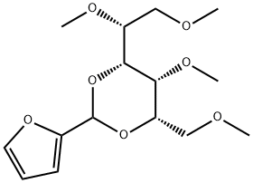 2,4-monofurfurylidene-tetra-O-methylsorbitol 结构式