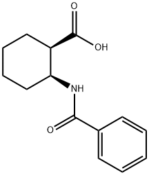 (-)-顺式-2-苄胺基环己基羧酸 结构式