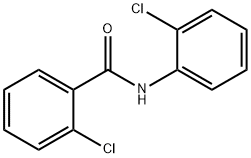 2-氯-N-(2-氯苯基)苯甲酰胺 结构式
