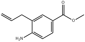 Benzoic acid, 4-amino-3-(2-propenyl)-, methyl ester (9CI) 结构式