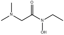 Acetamide, 2-(dimethylamino)-N-ethyl-N-hydroxy- (9CI) 结构式