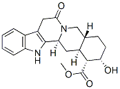 17-Oxoyohimban-16α-carboxylic acid methyl ester 结构式