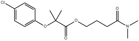 氯贝胺 结构式