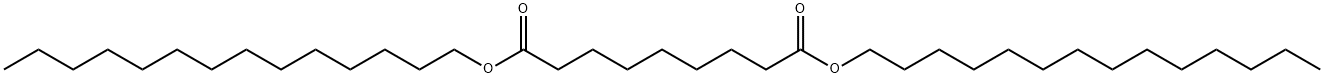 ditetradecyl azelate  结构式