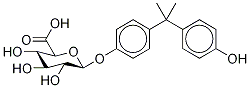 双酚A-D6 Β-D-葡萄糖醛酸 结构式