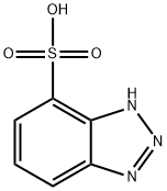 苯并三唑-4-磺酸 结构式