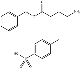 4-氨基丁酸苄酯对甲苯磺酸盐 结构式