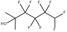 2-METHYL-3,3,4,4,5,5,6,6-OCTAFLUORO-2-HEXANOL 结构式
