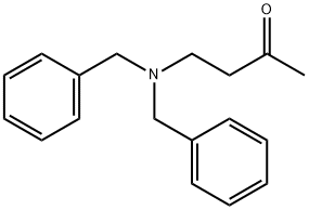 4-DIBENZYLAMINO-BUTAN-2-ONE 结构式