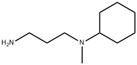 N-(3-氨基丙基)-N-甲基环己胺 结构式